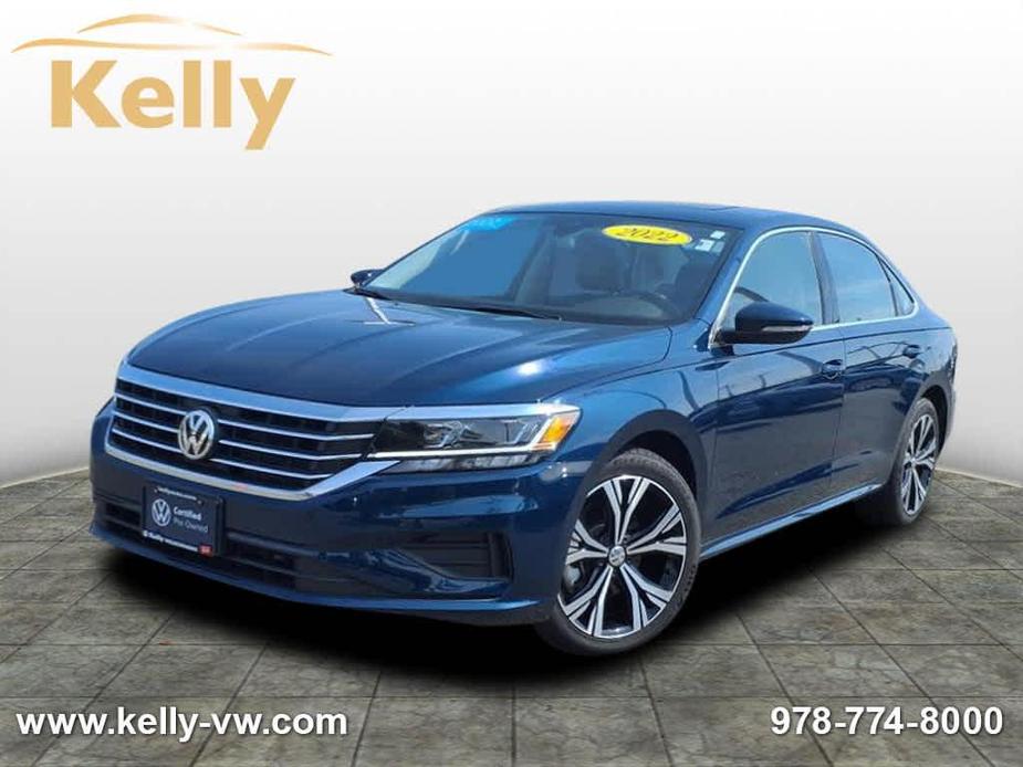 used 2022 Volkswagen Passat car, priced at $26,996