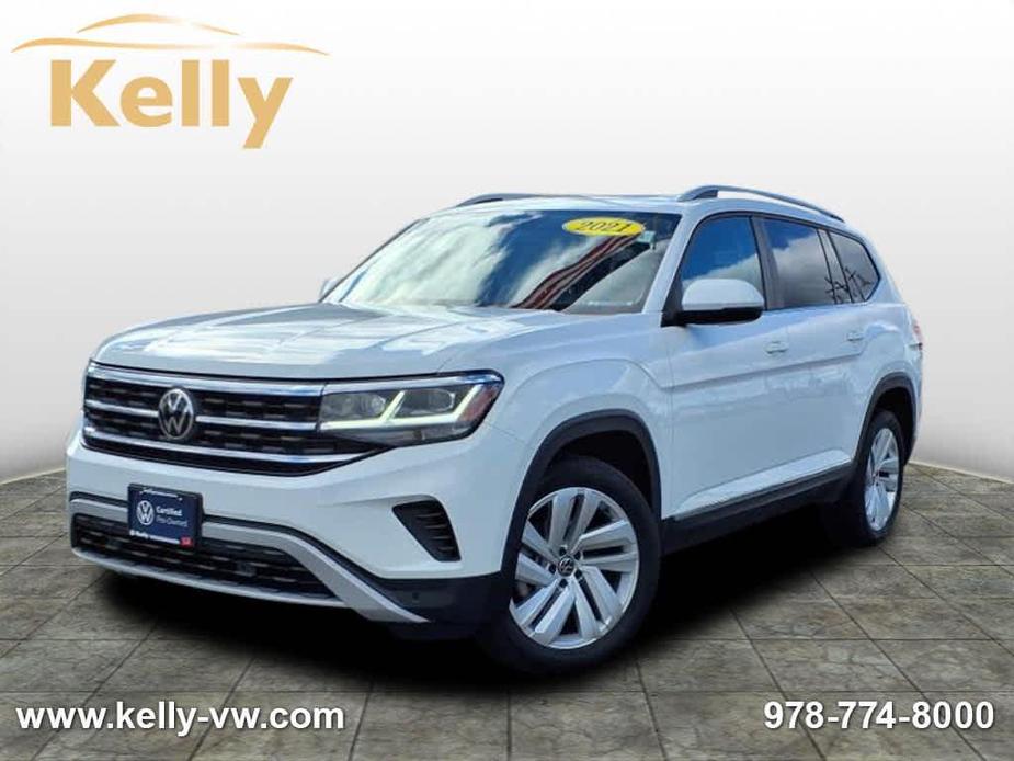 used 2021 Volkswagen Atlas car, priced at $26,996