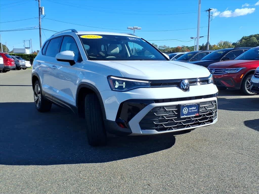 used 2025 Volkswagen Taos car, priced at $27,997