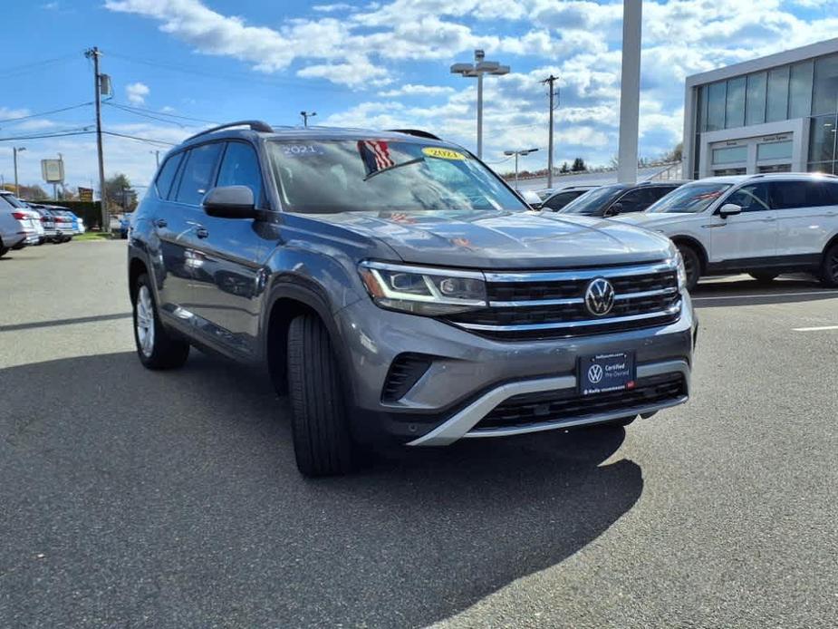 used 2021 Volkswagen Atlas car, priced at $31,686