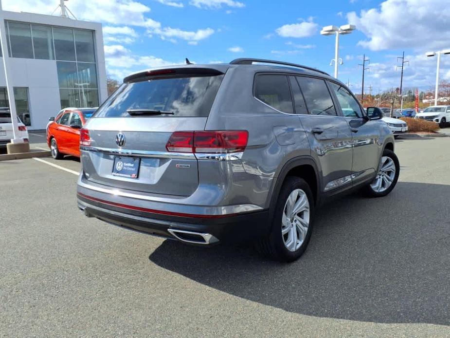 used 2021 Volkswagen Atlas car, priced at $31,686