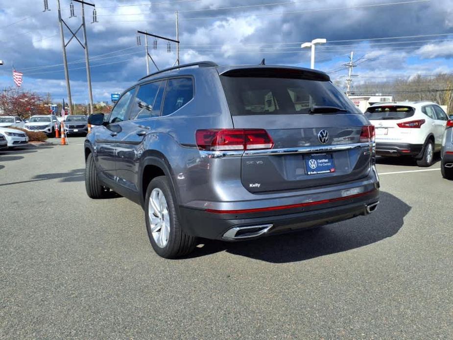 used 2021 Volkswagen Atlas car, priced at $31,686