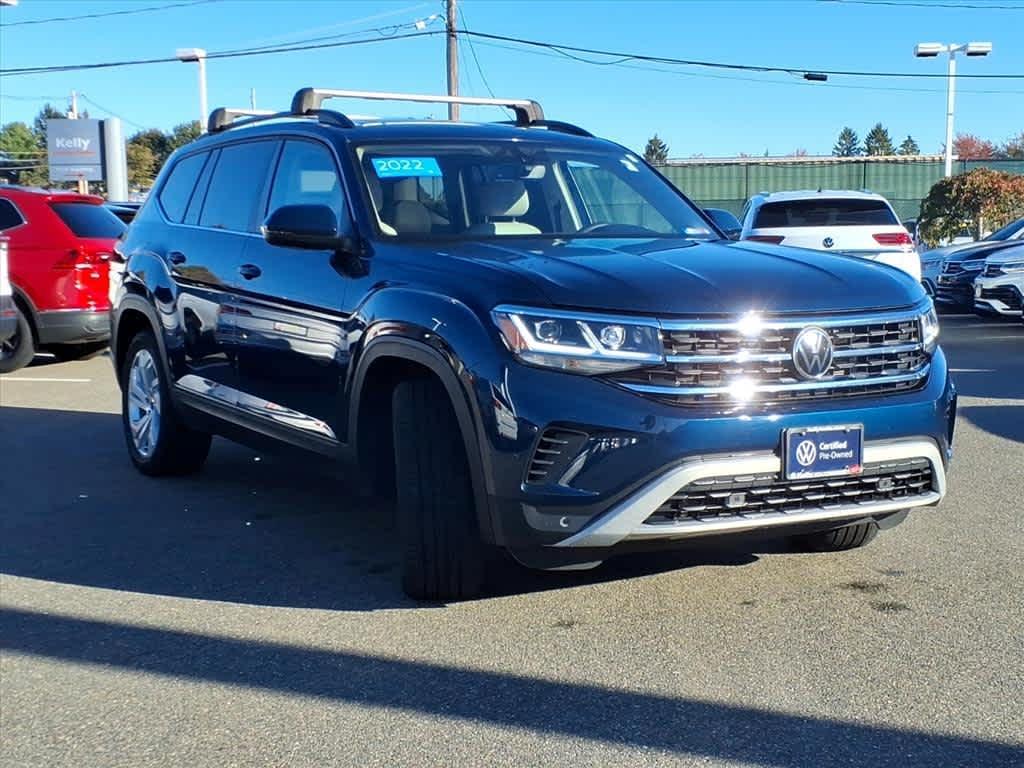 used 2022 Volkswagen Atlas car, priced at $29,994
