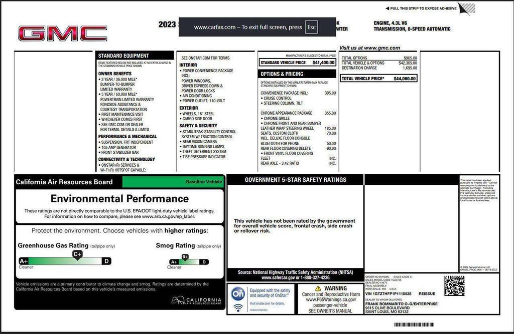 used 2023 GMC Savana 3500 car, priced at $26,995