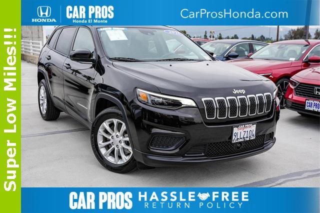 used 2021 Jeep Cherokee car, priced at $20,952