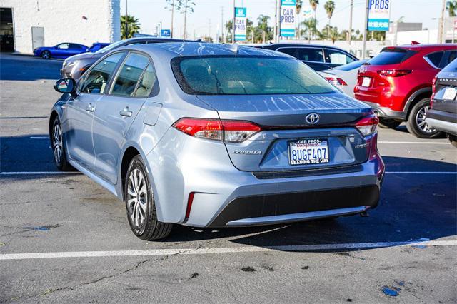 used 2021 Toyota Corolla Hybrid car, priced at $22,131