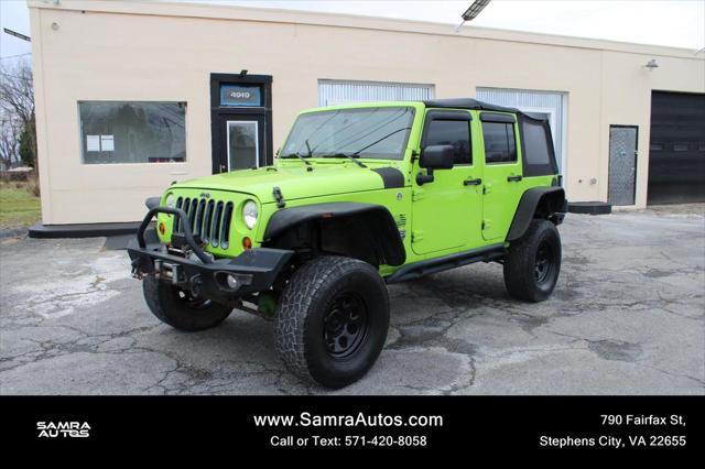 used 2013 Jeep Wrangler Unlimited car, priced at $12,995