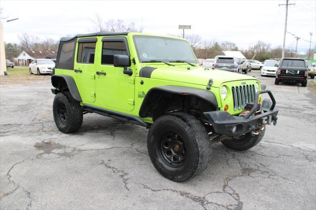 used 2013 Jeep Wrangler Unlimited car, priced at $12,995