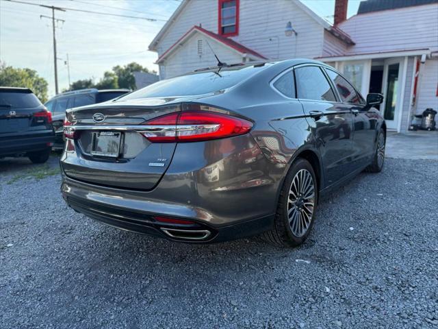 used 2017 Ford Fusion car, priced at $8,995