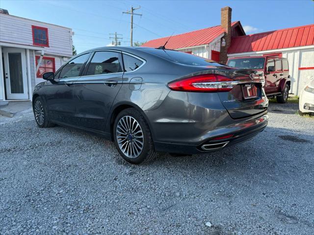 used 2017 Ford Fusion car, priced at $8,995