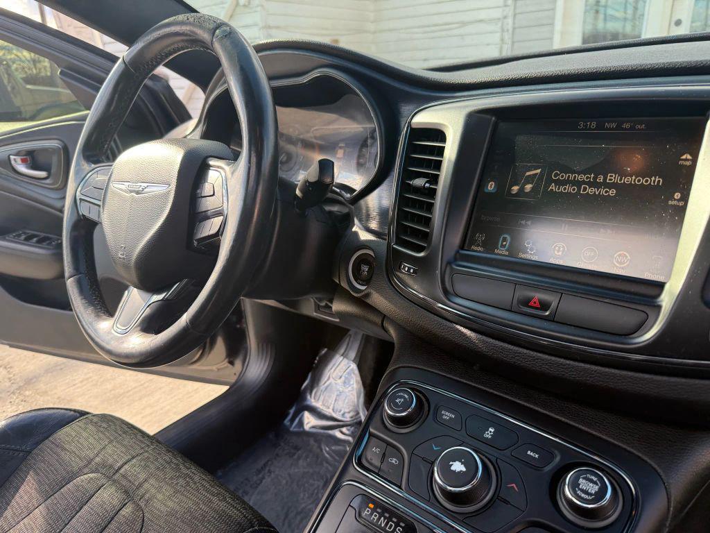 used 2015 Chrysler 200 car, priced at $3,495