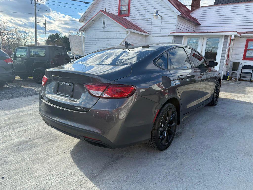 used 2015 Chrysler 200 car, priced at $3,495