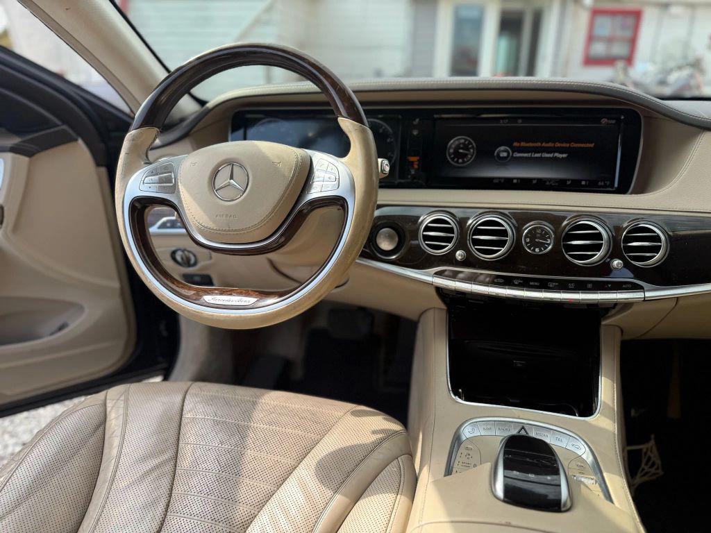 used 2015 Mercedes-Benz S-Class car, priced at $17,995