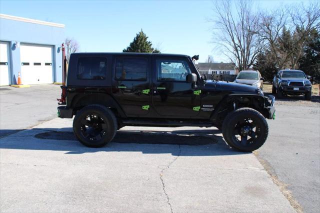 used 2014 Jeep Wrangler Unlimited car, priced at $13,995