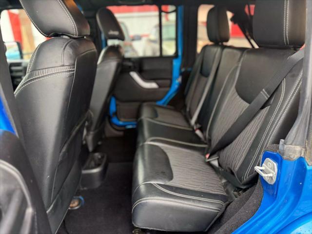 used 2014 Jeep Wrangler Unlimited car, priced at $13,995