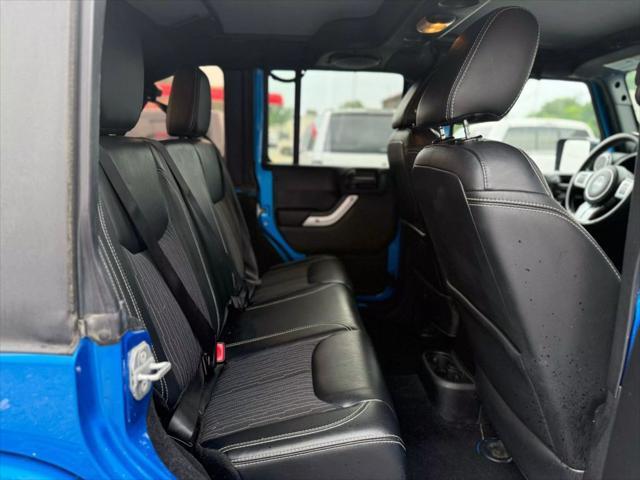 used 2014 Jeep Wrangler Unlimited car, priced at $13,995