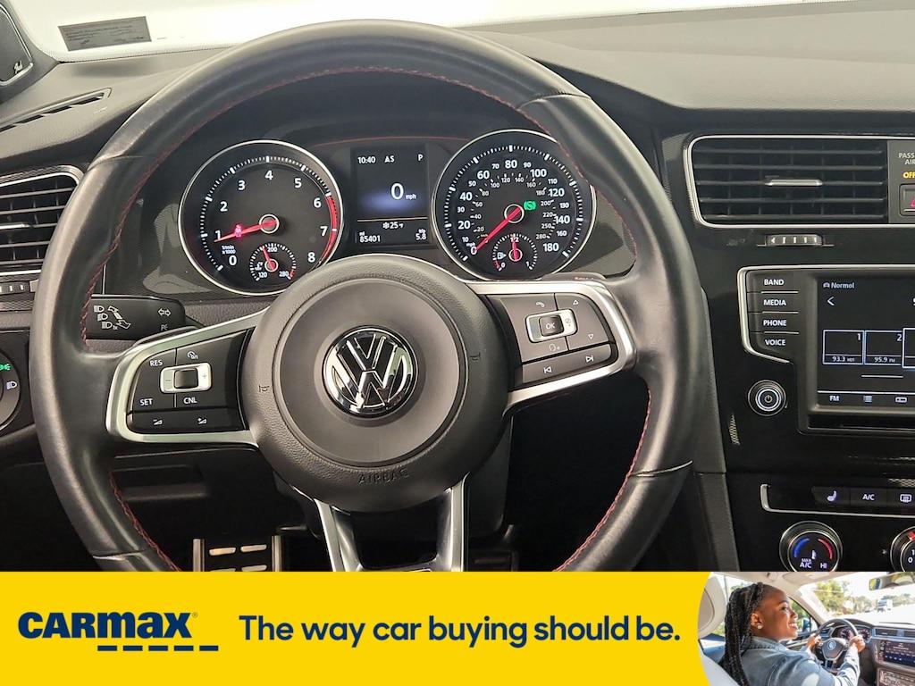 used 2016 Volkswagen Golf GTI car, priced at $17,998