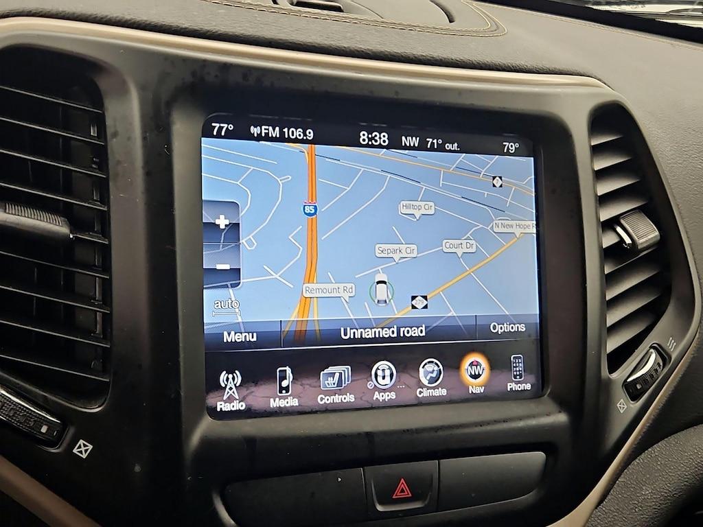 used 2017 Jeep Cherokee car, priced at $19,998