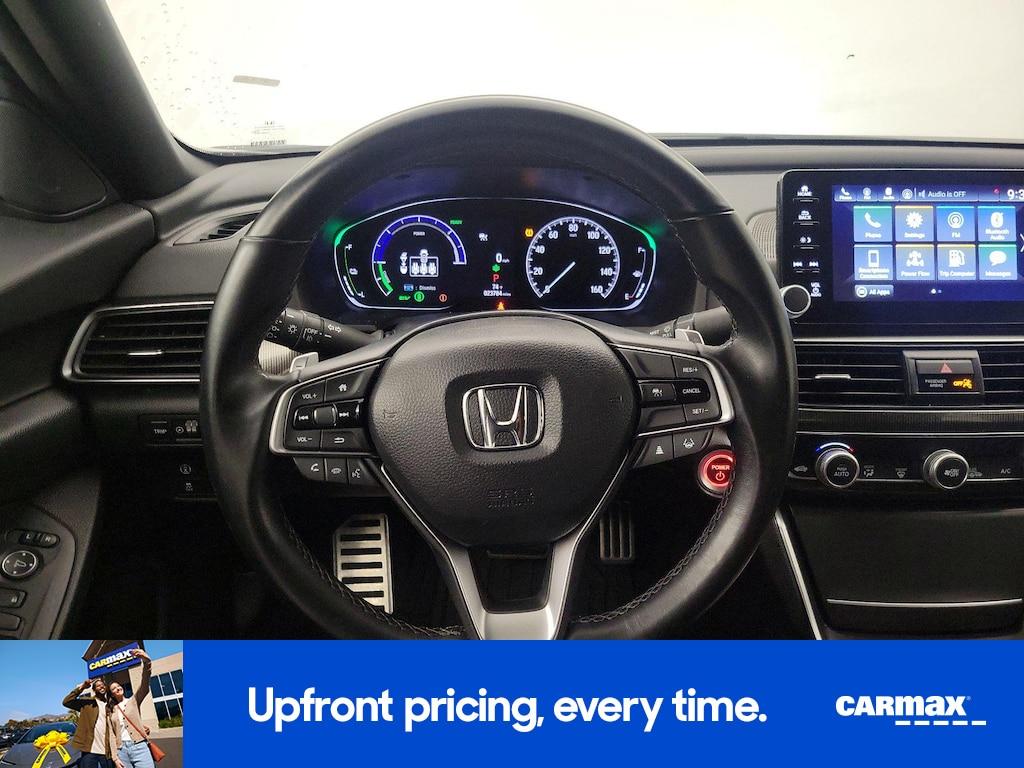 used 2022 Honda Accord Hybrid car, priced at $29,998