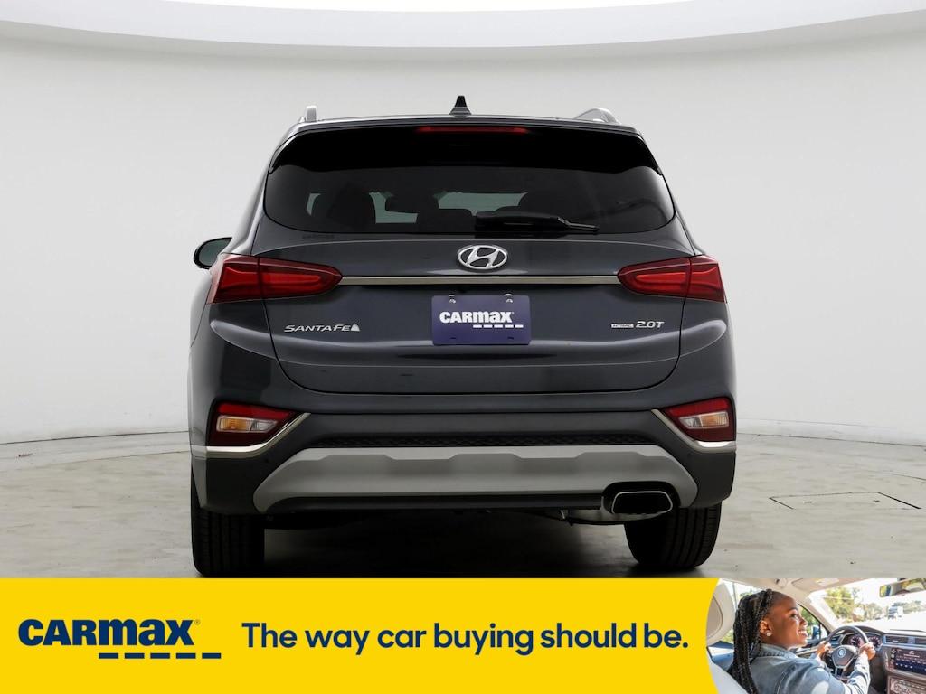 used 2020 Hyundai Santa Fe car, priced at $24,998