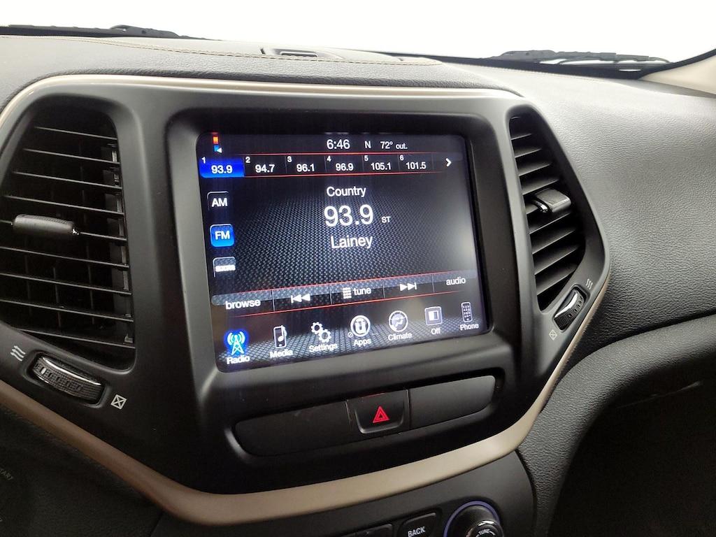 used 2016 Jeep Cherokee car, priced at $13,599