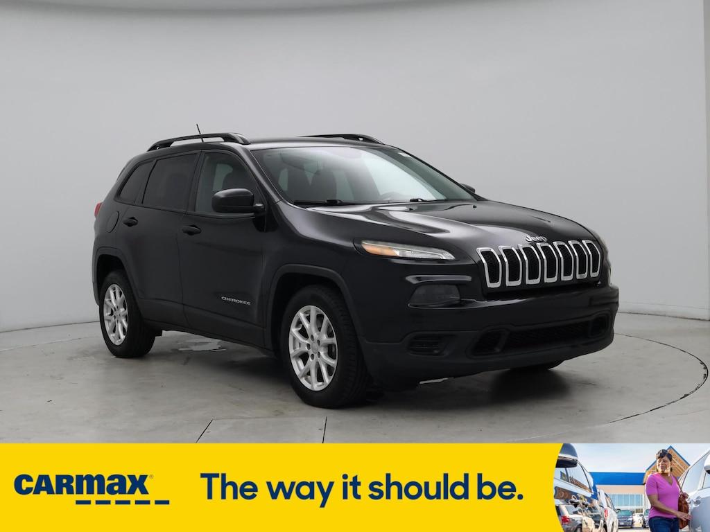 used 2016 Jeep Cherokee car, priced at $14,998