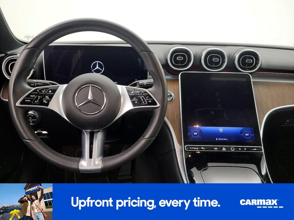 used 2024 Mercedes-Benz C-Class car, priced at $35,998