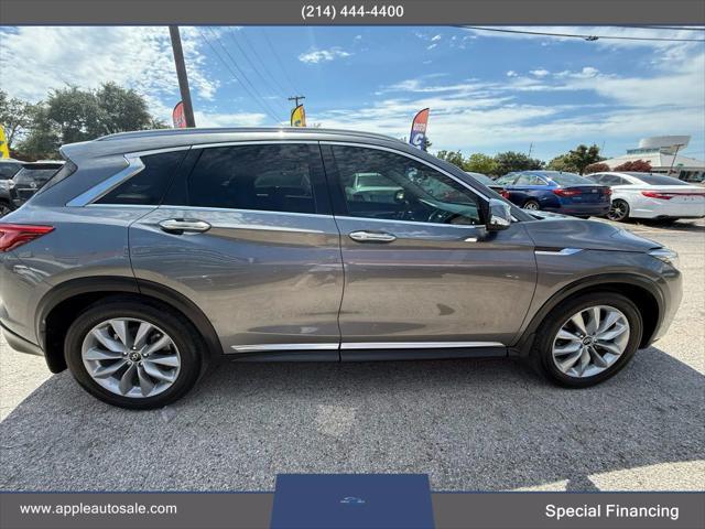 used 2021 INFINITI QX50 car, priced at $14,900