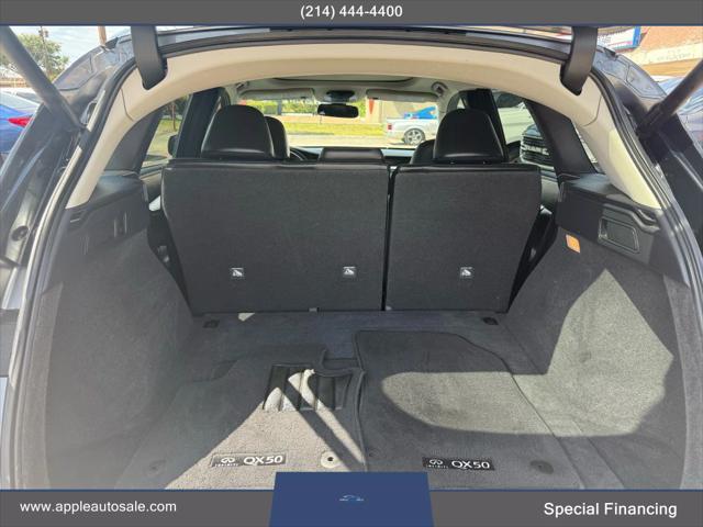 used 2021 INFINITI QX50 car, priced at $14,900