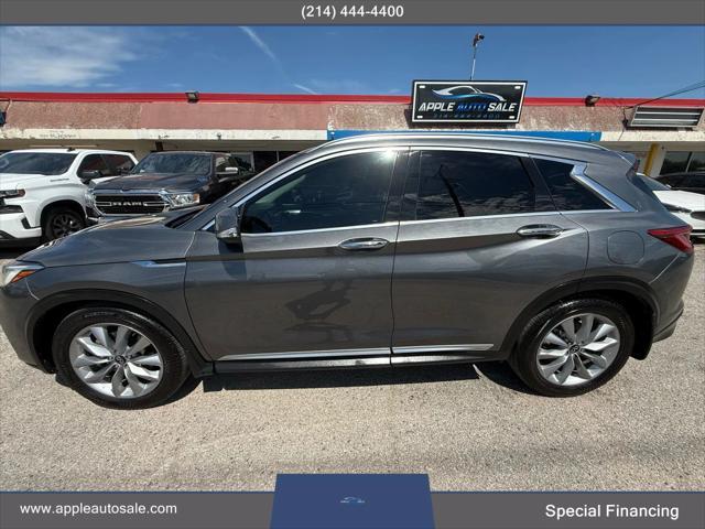 used 2021 INFINITI QX50 car, priced at $14,900