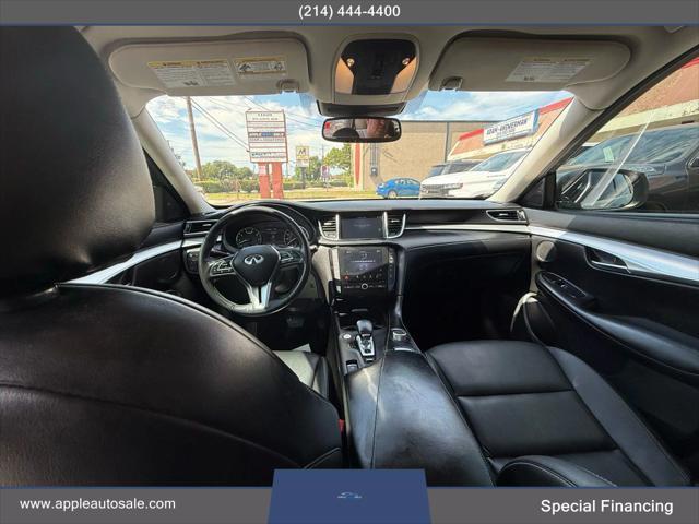 used 2021 INFINITI QX50 car, priced at $14,900