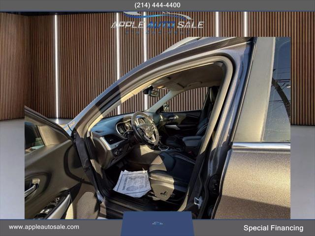 used 2018 Jeep Cherokee car, priced at $12,500
