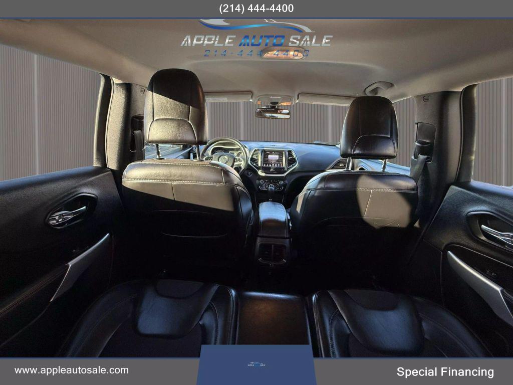 used 2018 Jeep Cherokee car, priced at $12,500