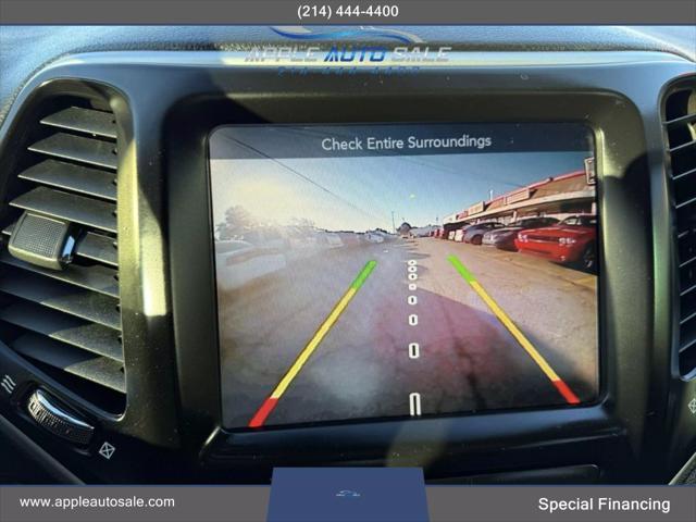 used 2018 Jeep Cherokee car, priced at $12,500