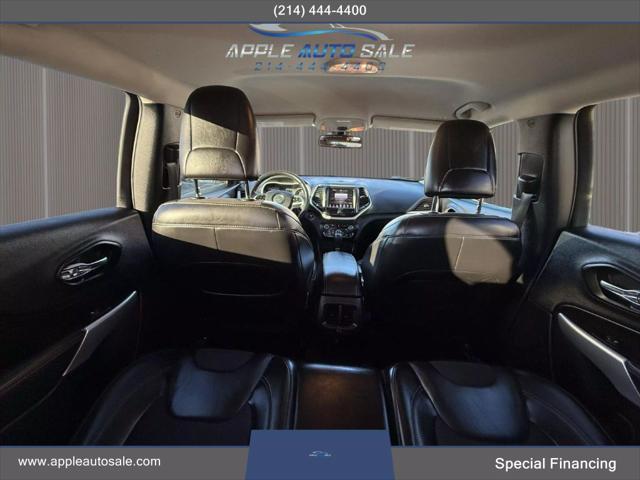 used 2018 Jeep Cherokee car, priced at $12,500