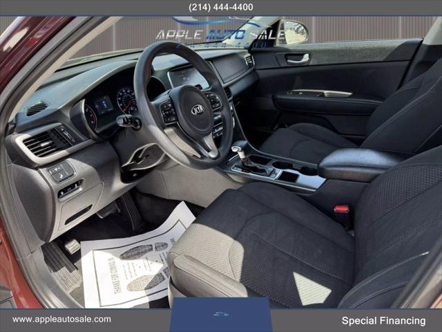 used 2018 Kia Optima car, priced at $9,500