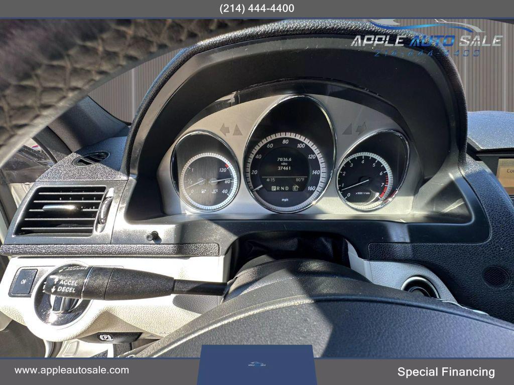 used 2011 Mercedes-Benz C-Class car, priced at $9,900
