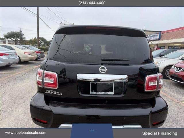 used 2018 Nissan Armada car, priced at $16,000