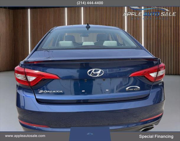 used 2015 Hyundai Sonata car, priced at $7,900