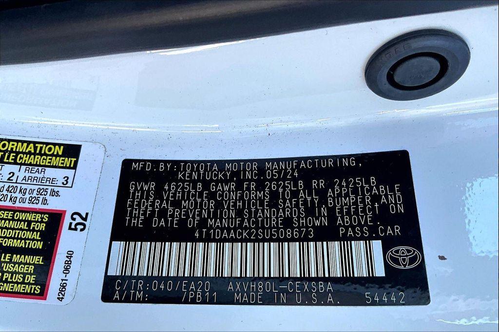 used 2025 Toyota Camry car, priced at $25,991