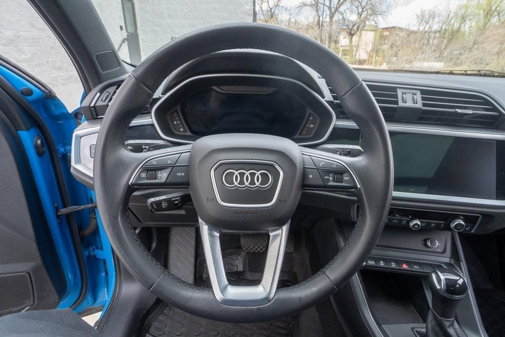 used 2022 Audi Q3 car, priced at $33,800