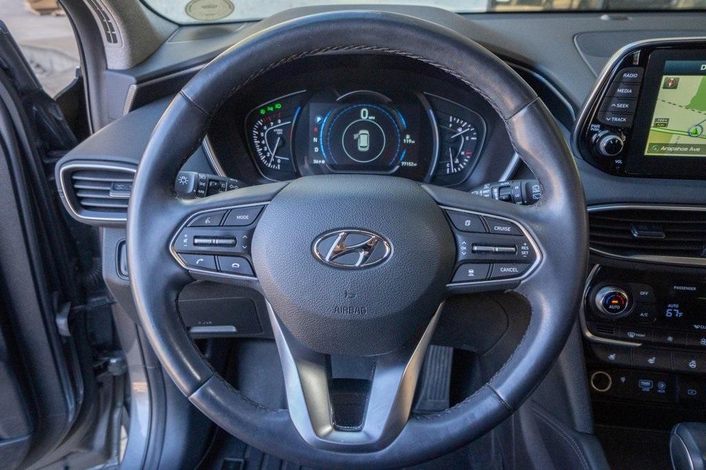 used 2019 Hyundai Santa Fe car, priced at $22,031