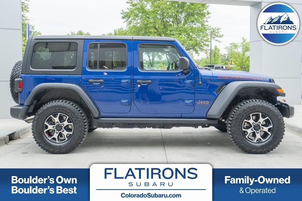 used 2020 Jeep Wrangler Unlimited car, priced at $41,800