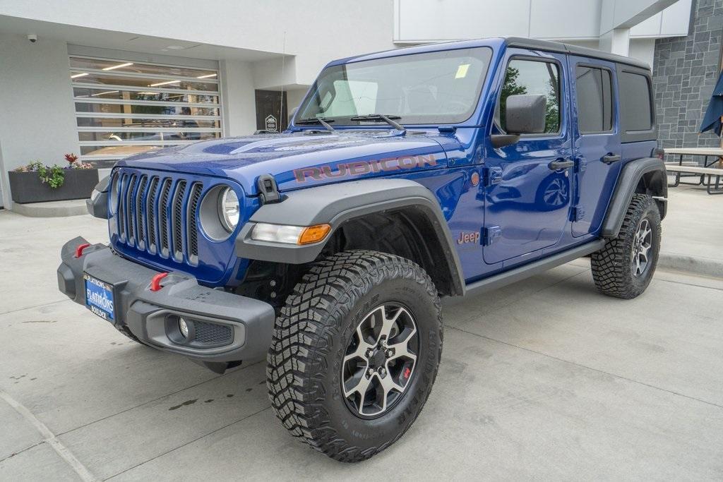 used 2020 Jeep Wrangler Unlimited car, priced at $41,800