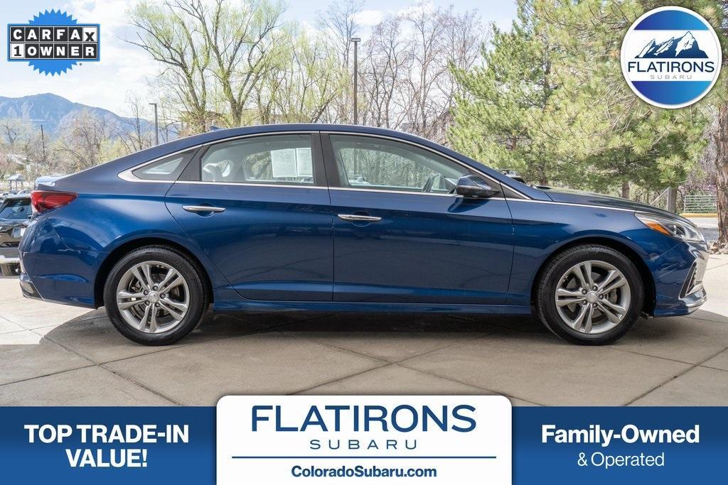 used 2018 Hyundai Sonata car, priced at $15,922