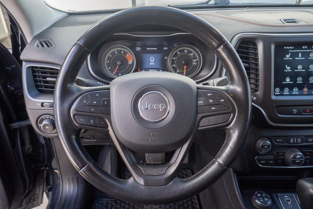 used 2019 Jeep Cherokee car, priced at $23,200