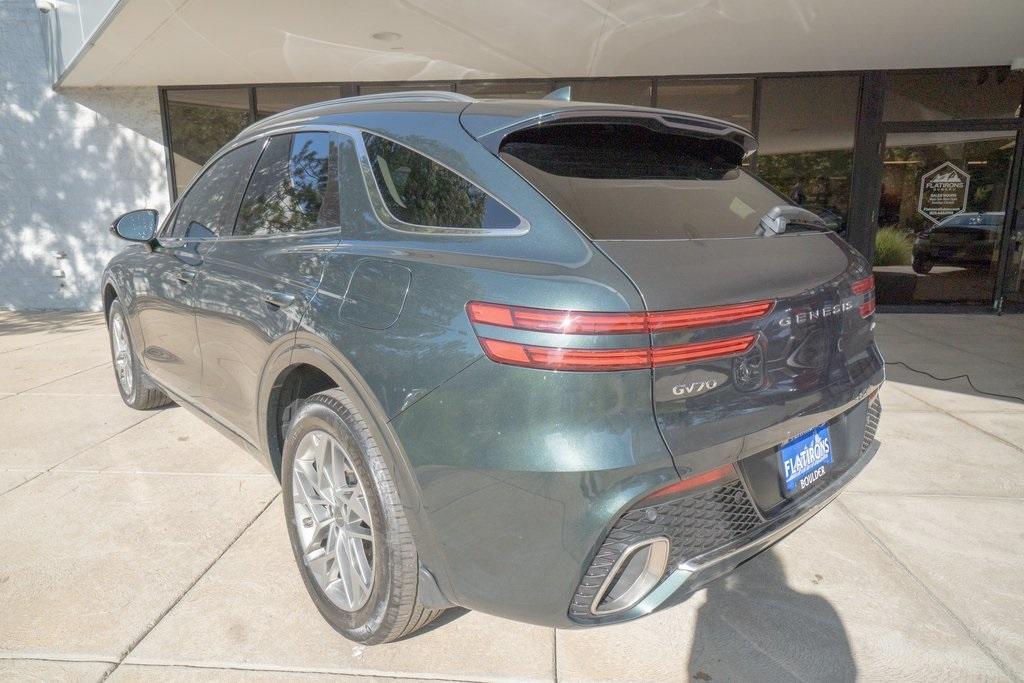 used 2023 Genesis GV70 car, priced at $35,225