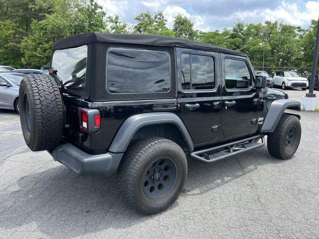 used 2018 Jeep Wrangler Unlimited car, priced at $24,971
