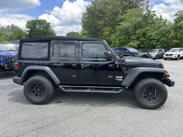 used 2018 Jeep Wrangler Unlimited car, priced at $24,971