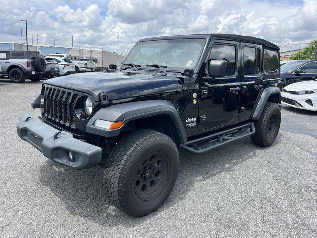 used 2018 Jeep Wrangler Unlimited car, priced at $24,971